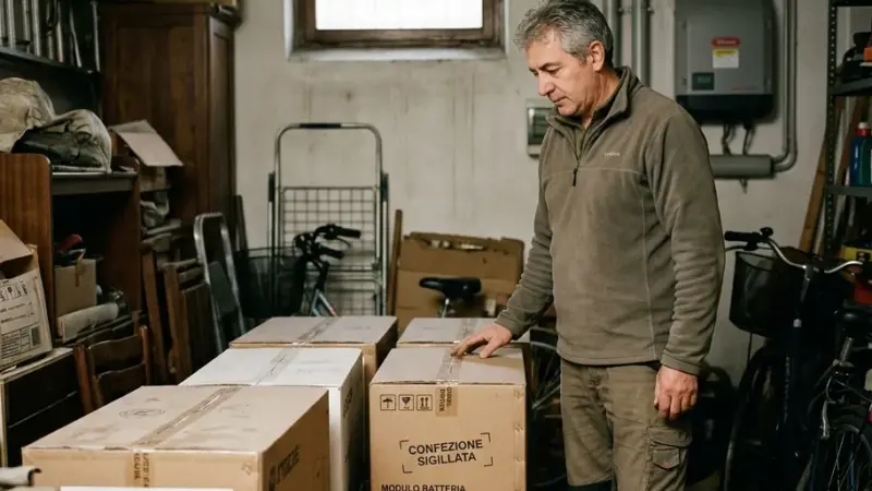 Il Superbonus ha riempito le cantine di batterie inutilizzate