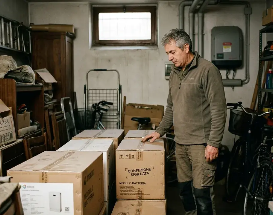 Il Superbonus ha riempito le cantine di batterie inutilizzate
