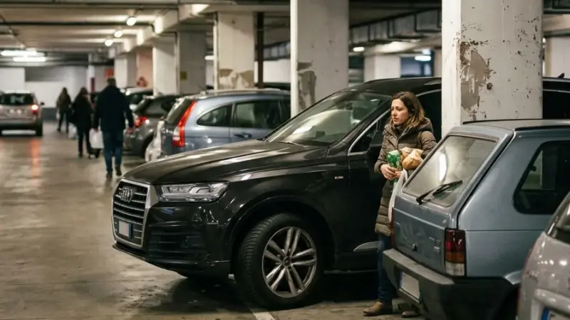 Le auto stanno diventando troppo grandi per i parcheggi