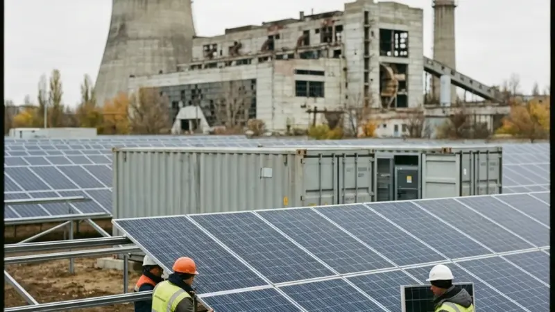 L'Ucraina ha smesso di riparare le centrali