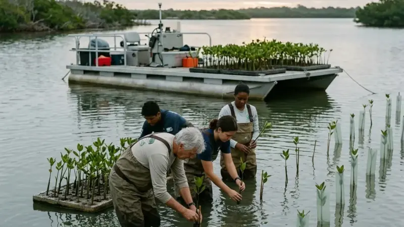 Un'utility della Florida prova a rimediare con 1.064 piante