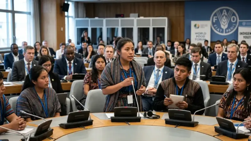 I giovani indigeni alla FAO hanno raccontato sette anni di minacce