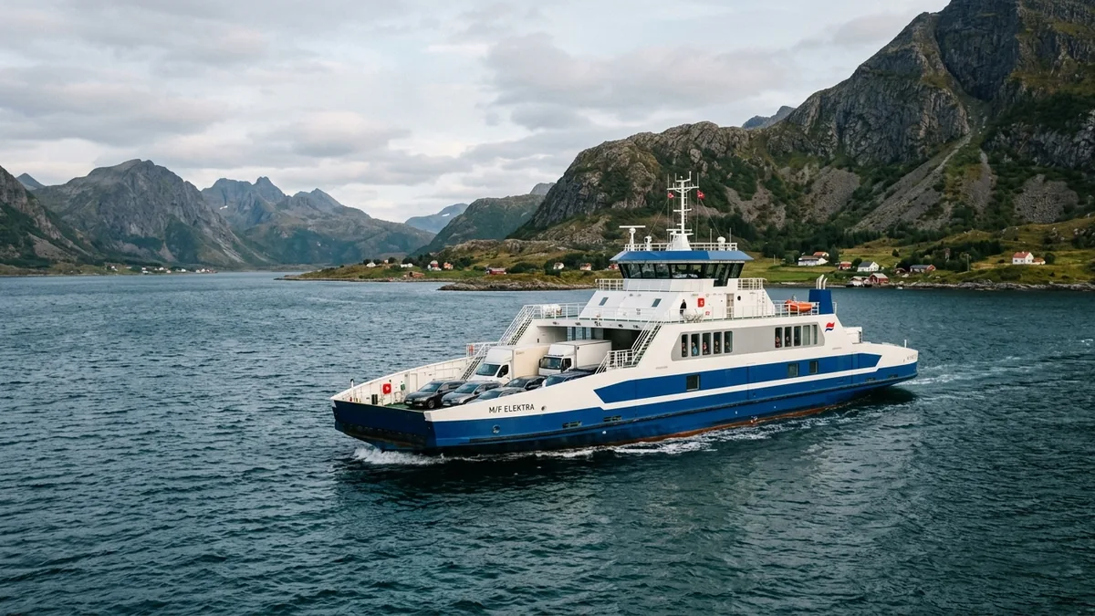 La Norvegia ha già 68 traghetti elettrici in linea