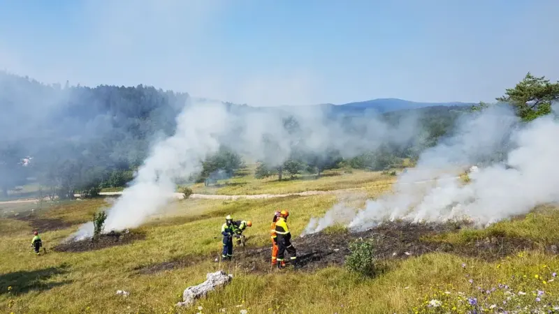 Il clima ha reso gli incendi più probabili in Spagna