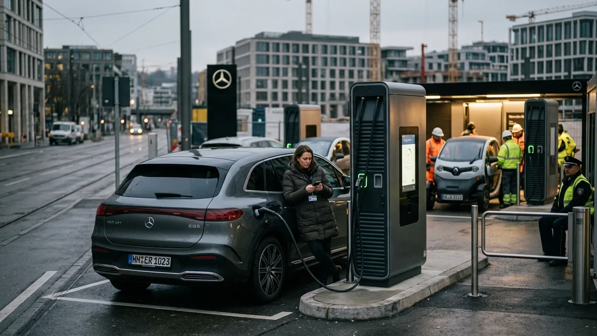 La Mercedes risponde al crollo con un SUV elettrico da 320 kW. Forse troppo tardi