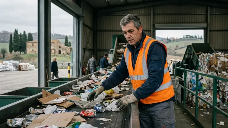 La Toscana produce più rifiuti e ne recupera meno