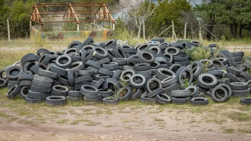 L'Indiana ha stanziato 308mila dollari per ripulire gli pneumatici abbandonati