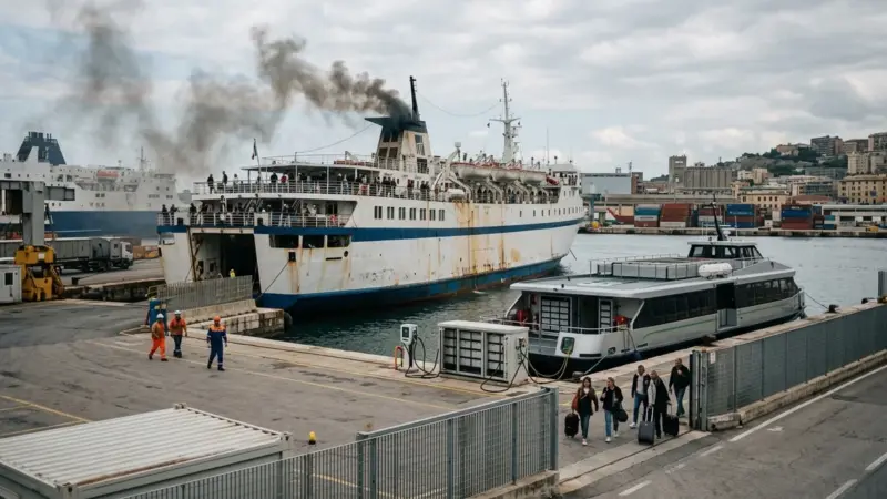 L'Italia ha le prime navi elettriche ma i traghetti più inquinanti d'Europa
